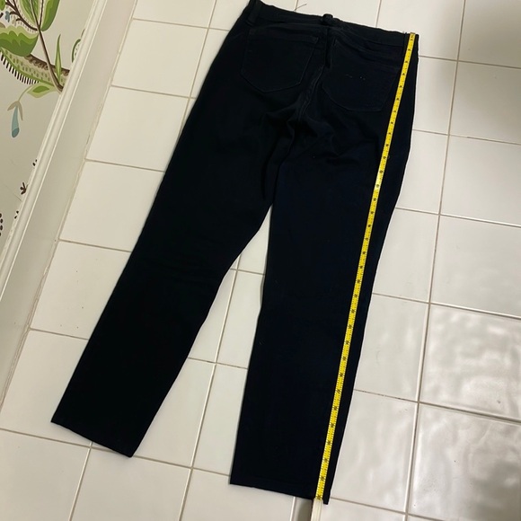 J.Crew Black Toothpick Denim - size 27P - Picture 7 of 8